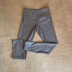 ZYIA Gray Metallic Light n Tights Size 4